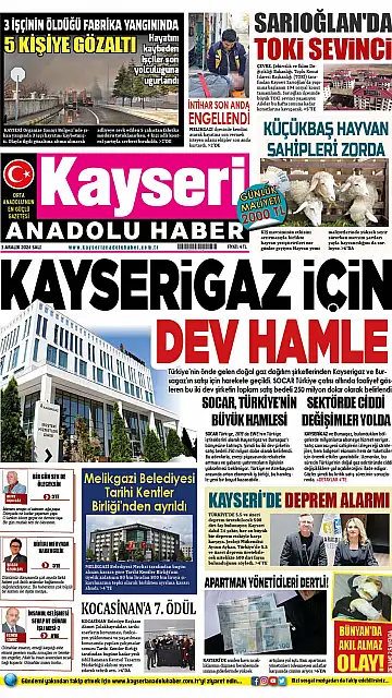 E-Gazete - Tarih: 03 Aralık 2024