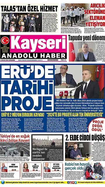 E-Gazete - Tarih: 04 Aralık 2024