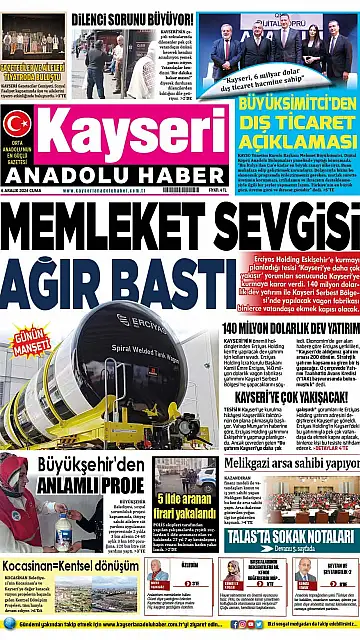 E-Gazete - Tarih: 06 Aralık 2024