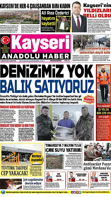 E-Gazete - Tarih: 07 Aralık 2024