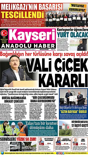 E-Gazete - Tarih: 14 Aralık 2024