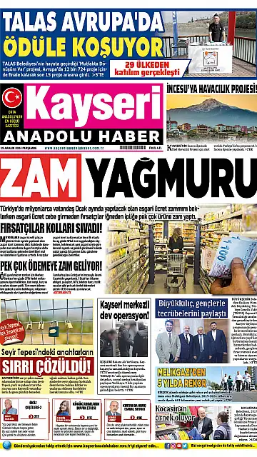 E-Gazete - Tarih: 19 Aralık 2024