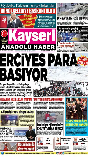 E-Gazete - Tarih: 21 Aralık 2024