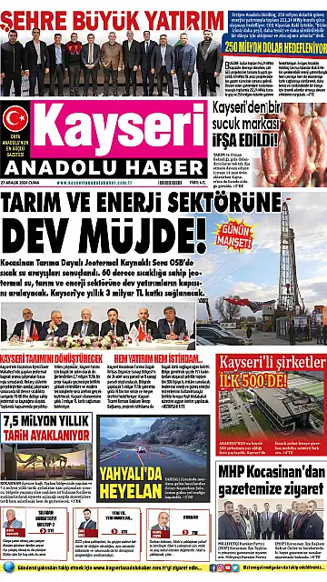 E-Gazete - Tarih: 27 Aralık 2024