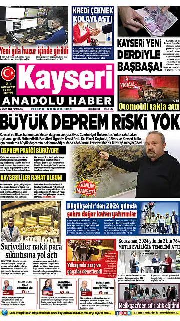 E-Gazete - Tarih: 02 Ocak 2025