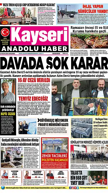 E-Gazete - Tarih: 29 Ocak 2025