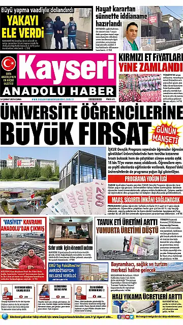 E-Gazete - Tarih: 14 Şubat 2025