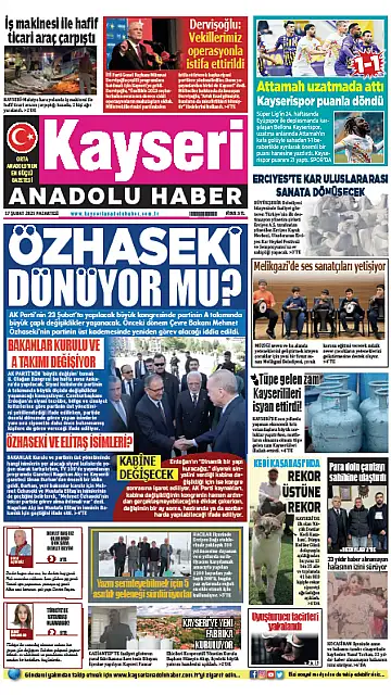 E-Gazete - Tarih: 17 Şubat 2025