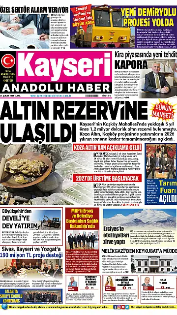 E-Gazete - Tarih: 21 Şubat 2025