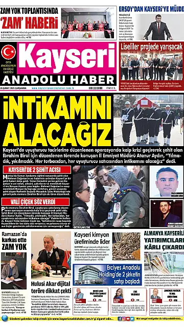 E-Gazete - Tarih: 26 Şubat 2025