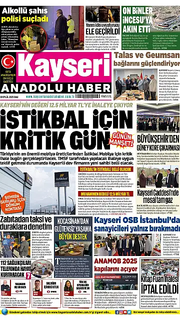 E-Gazete - Tarih: 30 Eylül 2025