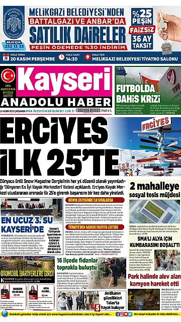 E-Gazete - Tarih: 12 Kasım 2025