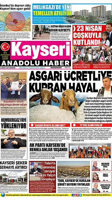 E-Gazete - Tarih: 24 Nisan 2025