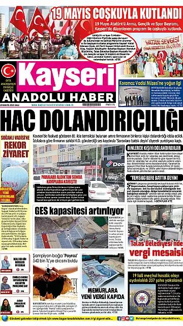 E-Gazete - Tarih: 20 Mayıs 2025