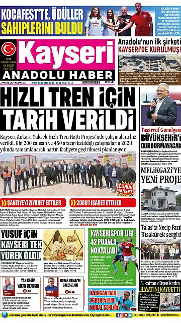 E-Gazete - Tarih: 27 Mayıs 2024