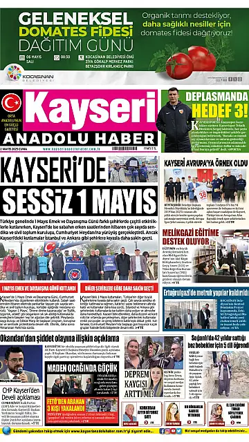 E-Gazete - Tarih: 02 Mayıs 2025