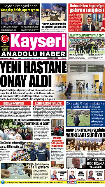 E-Gazete - Tarih: 05 Mayıs 2025