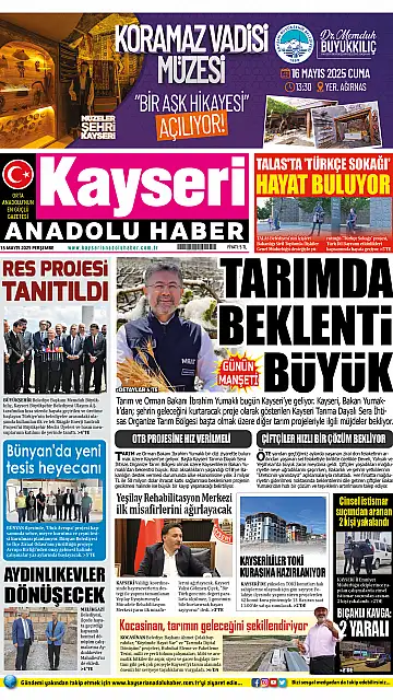 E-Gazete - Tarih: 15 Mayıs 2025