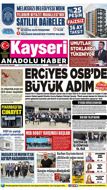 E-Gazete - Tarih: 22 Mayıs 2025