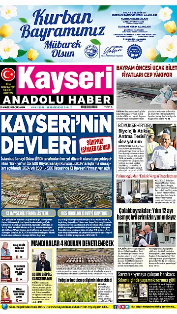 E-Gazete - Tarih: 28 Mayıs 2025