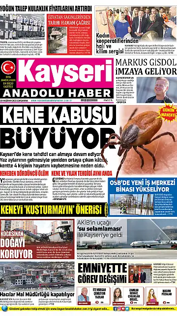 E-Gazete - Tarih: 18 Haziran 2025