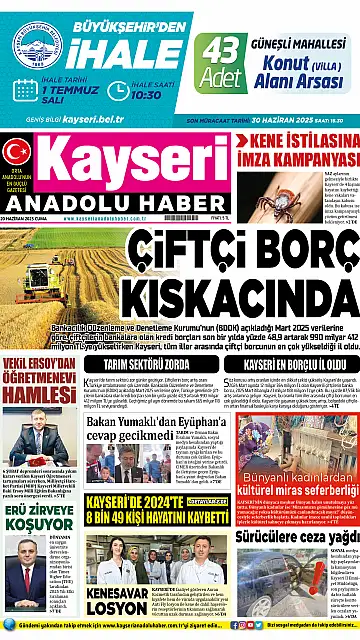 E-Gazete - Tarih: 20 Haziran 2025