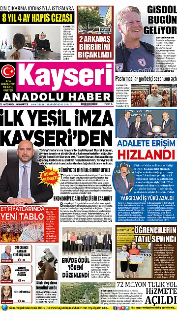 E-Gazete - Tarih: 21 Haziran 2025