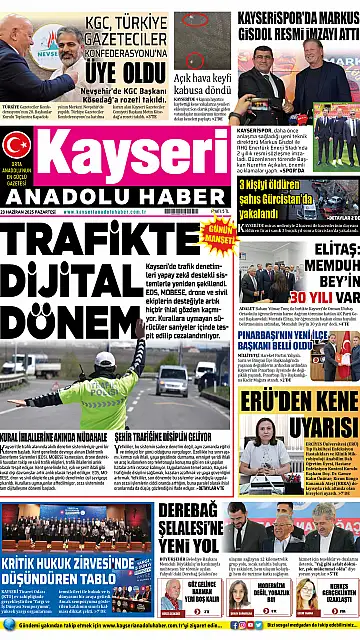 E-Gazete - Tarih: 23 Haziran 2025