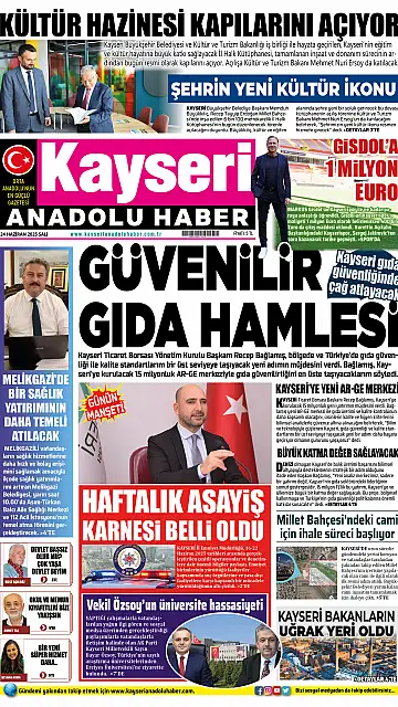 E-Gazete - Tarih: 24 Haziran 2025