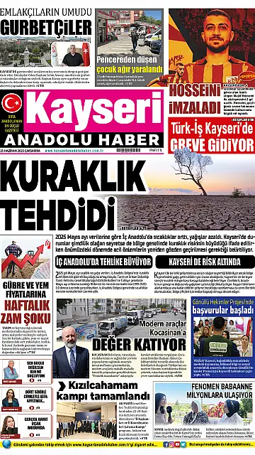 E-Gazete - Tarih: 25 Haziran 2025