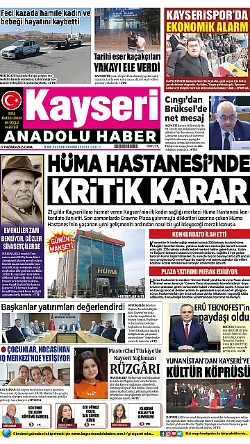 E-Gazete - Tarih: 27 Haziran 2025