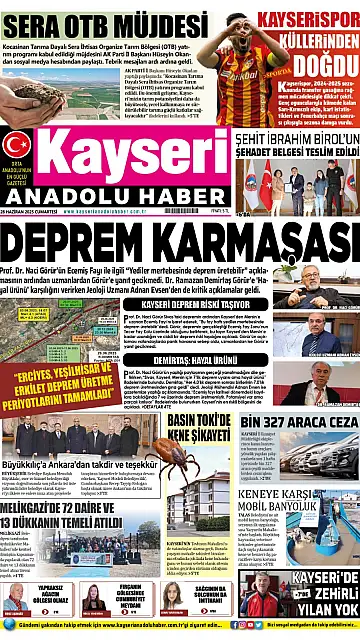 E-Gazete - Tarih: 28 Haziran 2025