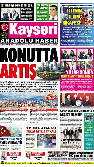 E-Gazete - Tarih: 26 Kasım 2025