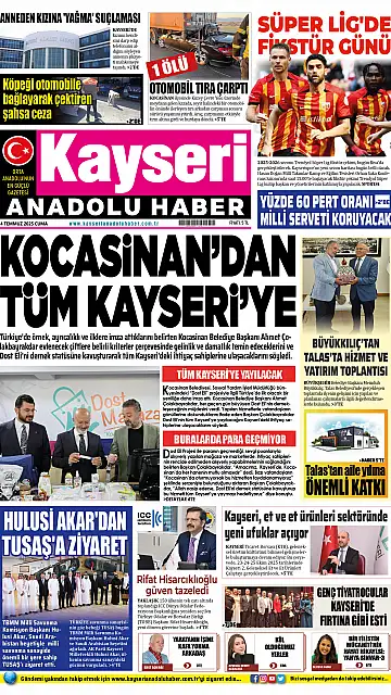 E-Gazete - Tarih: 04 Temmuz 2025