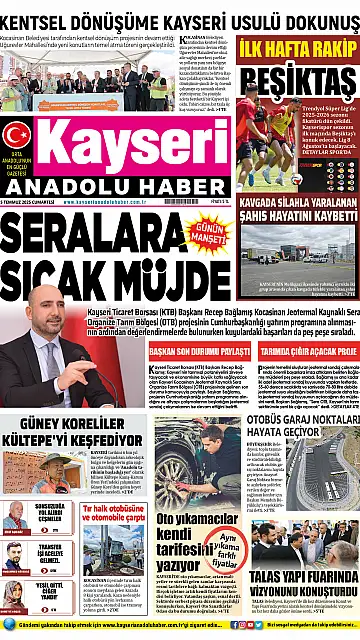 E-Gazete - Tarih: 05 Temmuz 2025