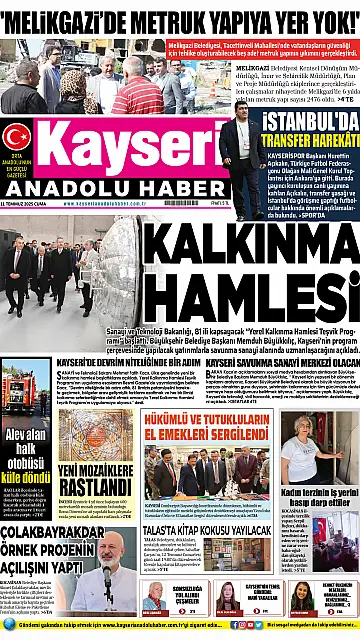 E-Gazete - Tarih: 11 Temmuz 2025