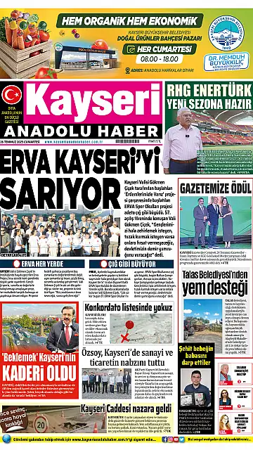 E-Gazete - Tarih: 26 Temmuz 2025
