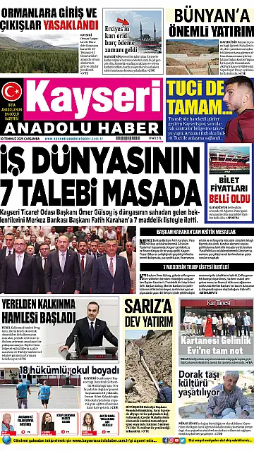 E-Gazete - Tarih: 30 Temmuz 2025