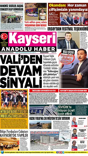 E-Gazete - Tarih: 28 Ağustos 2025