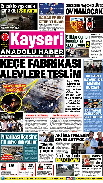 E-Gazete - Tarih: 05 Eylül 2025