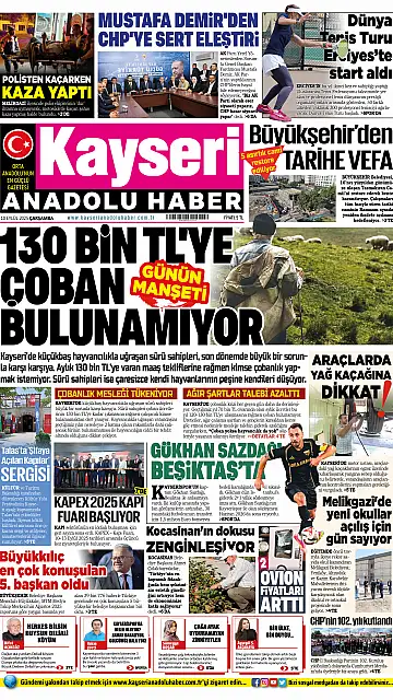 E-Gazete - Tarih: 10 Eylül 2025