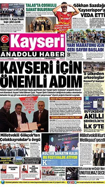 E-Gazete - Tarih: 11 Eylül 2025