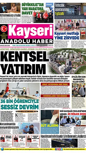 E-Gazete - Tarih: 19 Eylül 2025