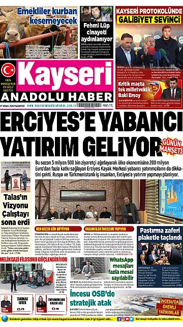 E-Gazete - Tarih: 27 Nisan 2026