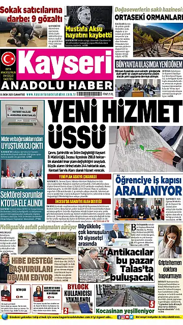 E-Gazete - Tarih: 11 Ekim 2025