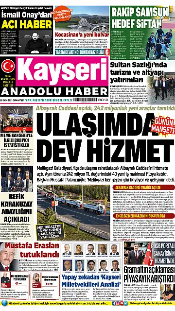 E-Gazete - Tarih: 18 Ekim 2025