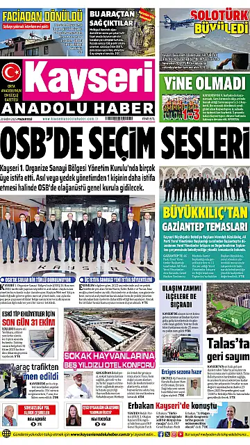 E-Gazete - Tarih: 20 Ekim 2025