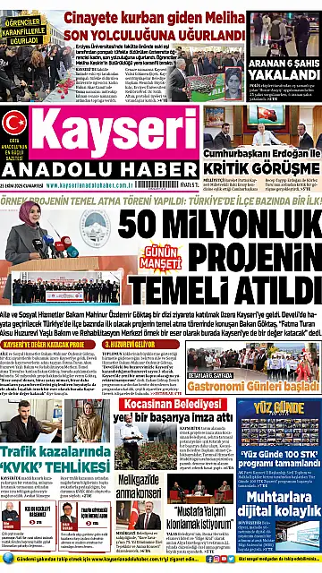 E-Gazete - Tarih: 25 Ekim 2025