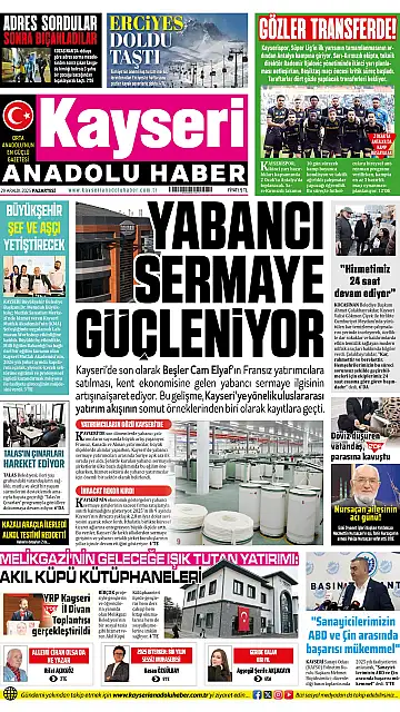 E-Gazete - Tarih: 29 Aralık 2025