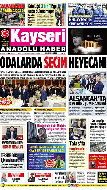 E-Gazete - Tarih: 10 Kasım 2025